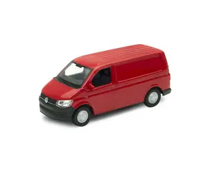 Welly Volkswagen Transporter T6 VAN rot / 1:34 / ab 3 Jahren