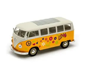 Welly Volkswagen T1 Bus (1963) Liebe & Frieden / 1:24 / ab 8 Jahren