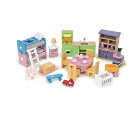 Le Toy Van Furniture Starter-Komplettset für das Haus / Anzahl Teile: 37 / ab 3 Jahren