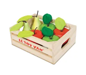 Le Toy Van Kiste mit Äpfeln und Birnen / ab 2 Jahren