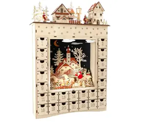 Small Foot Adventskalender Wintertraum aus Holz / 2x AA