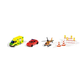 Siku Super - Rettungsfahrzeug-Set 3-tlg. mit Zubehör / ab 3 Jahren