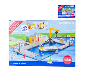 Siku WORLD - Verladerampe mit Pier und Boot / ab 3 Jahren