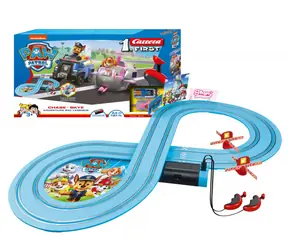 Carrera 63041 FIRST Paw Patrol / Autorennbahn / Streckenlänge 2,4 m / ab 3 Jahren