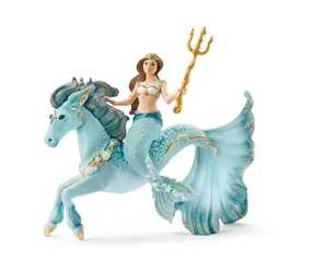 Schleich Bayala 70594 Meerjungfrau Eyela auf einem Unterwasser-Einhorn / ab 5 Jahren