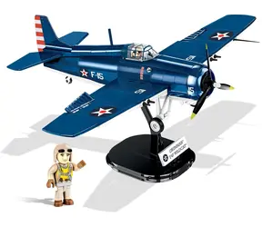 Cobi 5731 Amerikanisches Kampfflugzeug Grumman F4F Wildcat / 1:32 / 375 Würfel / 1 f / ab 8 Jahren 
