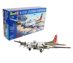 Revell B-17G Flying Fortress / Plastikmodell / 1:72 / 237 Teile / Schwierigkeit 5