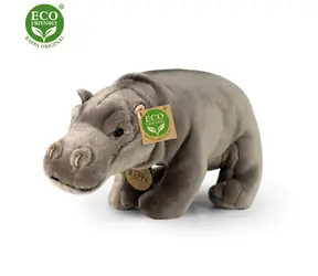 Rappa Plüsch-stehendes Nilpferd 30 cm / UMWELTFREUNDLICH / ab 0 Monaten