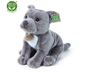 Rappa Staffordshire Bull Terrier Plüschhund 30 cm / UMWELTFREUNDLICH / ab 0 Monaten