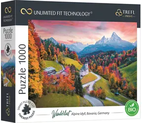 Trefl Prime - Puzzle - UFT Bayerische Alpen / 1000 Teile / 68,3 x 48 cm / Alter 12+