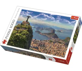 Trefl - Puzzle - Rio De Janeiro / 1000 Teile / 68,3 x 48 cm / ab 12 Jahren