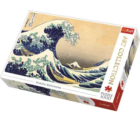 Trefl - Puzzle - Die große Welle vor der Küste von Kanagawa / 1000 Teile / 68,3 x 48 cm / Alter 12+