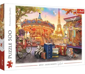 Trefl - Puzzle - Stellenangebote in Paris / 500 Teile / 48 x 34 cm / ab 10 Jahren