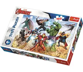 Trefl - Puzzle - Avengers / 160 Teile / 41 x 27,5 cm / ab 6 Jahren
