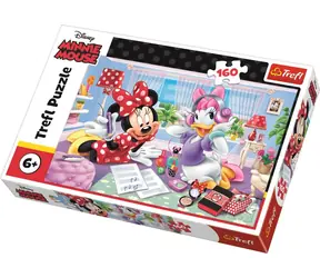 Trefl - Puzzle - Minnie und Daisy / 160 Teile / 41 x 27,5 cm / ab 6 Jahren