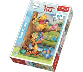Trefl - Puzzle - Winnie Puuh / 60 Teile / 33 x 22 cm / ab 4 Jahren