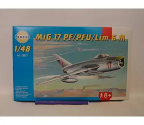 Směr Mig 17 PF/PFU / Plastikmodell / 1:48 / 163 Teile / ab 8 Jahren