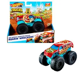 Mattel Hot Wheels HDX60 Monstertrucks Licht- und Geräuschwrack / ab 3 Jahren