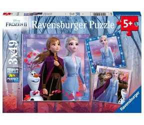 Ravensburger - Puzzle - Ice Kingdom 2 - 3x49 Teile / ab 5 Jahren