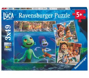 Ravensburger - Puzzle - Disney Pixar: Luca / 3x49 Teile / ab 5 Jahren