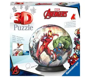 Ravensburger 3D Puzzle-Ball MARVEL: Avengers / 72 Teile / ab 6 Jahren