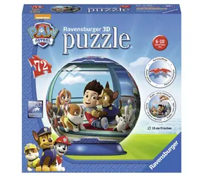 Ravensburger 3D Paw Patrol Puzzleball / 72 Teile / ab 6 Jahren