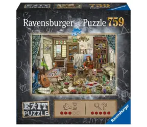 Ravensburger Exit Puzzle: Kunstatelier / 759 Teile / 70 x 50 cm / ab 12 Jahren