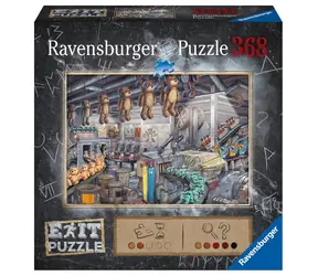 Ravensburger Exit-Puzzle: In der Spielzeugfabrik / 368 Teile / 70 x 50 cm / ab 12 Jahren