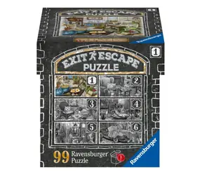 Ravensburger Exit-Puzzle: Küche / 99 Teile / 26 x 18 cm / ab 14 Jahren