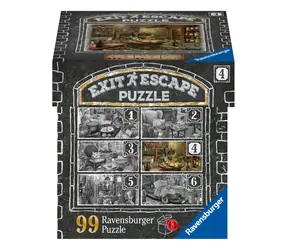 Ravensburger Exit Puzzle: Weinkeller / 99 Teile / 26 x 18 cm / ab 14 Jahren