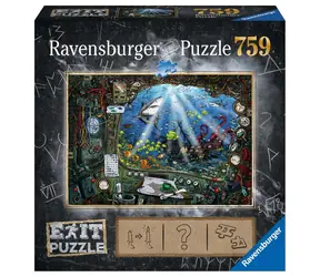 Ravensburger Exit-Puzzle: U-Boot / 759 Teile / 70 x 50 cm / ab 12 Jahren