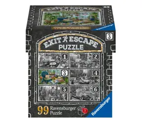 Ravensburger Exit-Puzzle: Wintergarten / 99 Teile / ab 14 Jahren