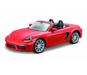Bburago PLUS Porsche 718 Boxster Orange / Maßstab 1:24 / ab 3 Jahren / Rot