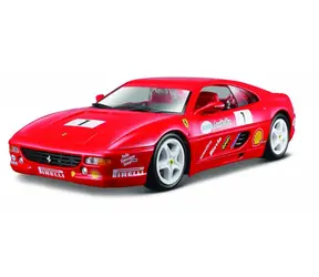 Bburago Ferrari Racing F355 Challenge Red / Maßstab 1:24 / ab 3 Jahren / Rot
