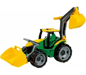 Lena Traktor mit Schaufel und Bagger grün-gelb / ab 3 Jahren