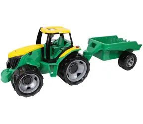 Lena Traktor mit Anhänger grün / ab 3 Jahren