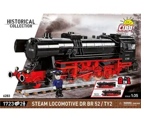 Cobi 6283 Dampflokomotive DR BR 52 TY22 / 1:35 / 1723 Steine / ab 10 Jahren
