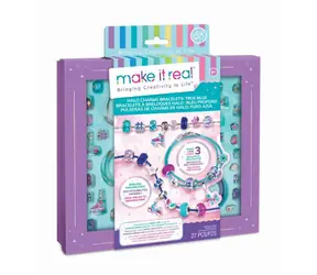 Make it Real Armband-Bastelset - Blau / Ab 8 Jahren