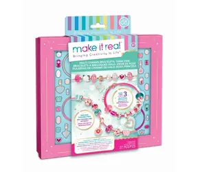Make it Real Kit zur Herstellung von Armbändern - rosa / ab 8 Jahren