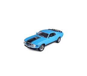 Maisto Ford Mustang Mach 1 1970 blau / Maßstab 1:18 / ab 3 Jahren