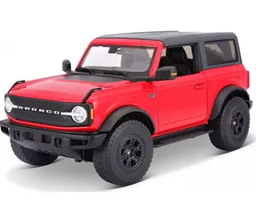 Maisto Ford Bronco Wildtrak 2021 rot / Maßstab 1:18 / ab 3 Jahren
