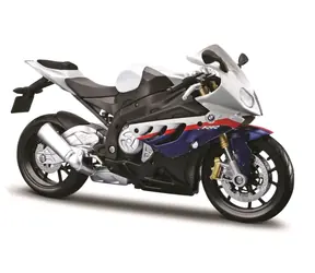 Maisto BMW S1000RR 2010 silber / Maßstab 1:12 / ab 3 Jahren