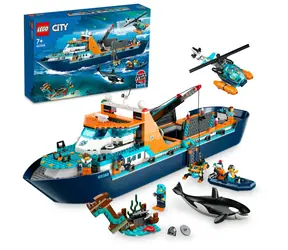 LEGO® City 60368 Arktis-Erkundungsschiff / Stückzahl: 815 / ab 7 Jahren