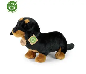 Rappa Plüsch sitzender Dackelhund 30 cm / UMWELTFREUNDLICH / ab 0 Monaten