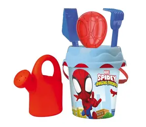 Smoby Bucket Spidey mit Wasserkocher und Zubehör / ab 1,5 Jahren 