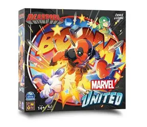 ADC Blackfire MARVEL United: Deadpool / Spieldauer: 40 Minuten / Anzahl Spieler: 1 - 4 / ab 14 Jahren