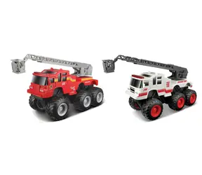 Maisto Builder Zone Steinbruchmonster - Auto mit Leiter / ab 3 Jahren