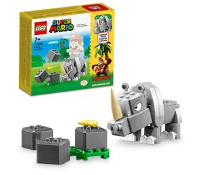 LEGO® Super Mario™ 71420 Rambi das Nashorn - Erweiterungsset / Anzahl Teile: 106 / ab 7 Jahren / Sale