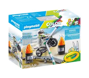 Playmobil® Color 71377 Straßenmotorrad / Anzahl Teile: 18 / ab 5 Jahren