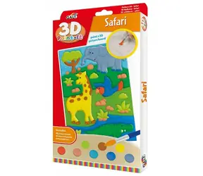 Galt 3D-Malbücher - Safari / ab 6 Jahren 